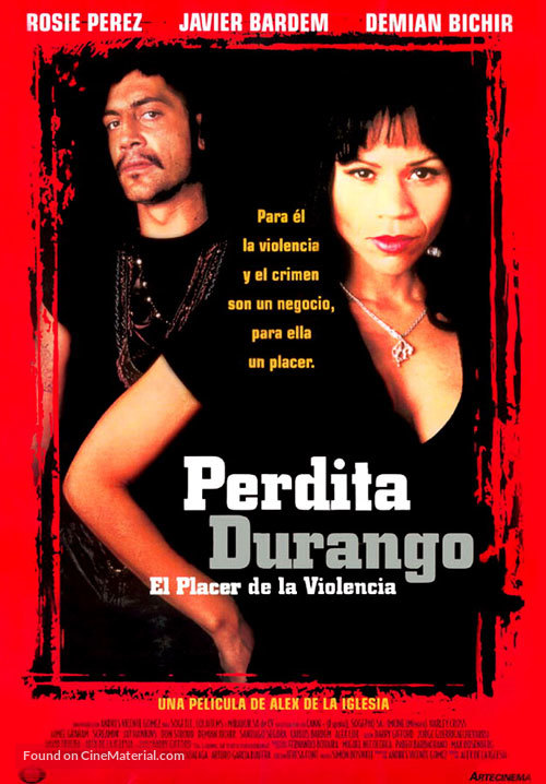 Perdita Durango - Mexican DVD movie cover