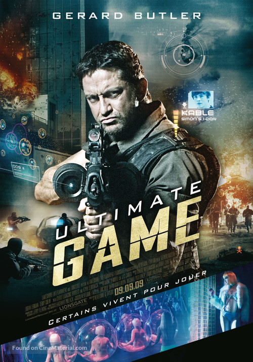 Gamer - Belgian Movie Poster