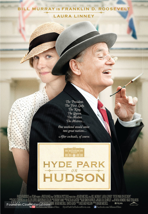 Hyde Park on Hudson - Canadian Movie Poster