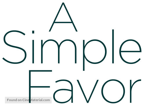 A Simple Favor - Logo