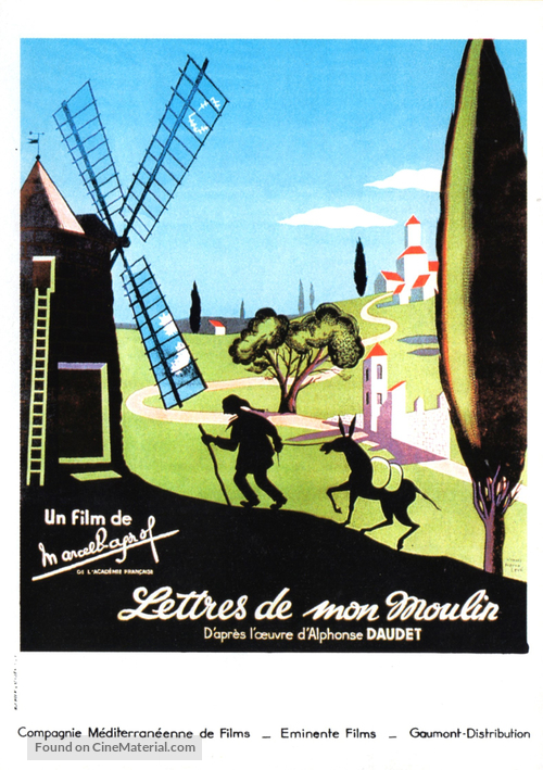 Les lettres de mon moulin - French Movie Poster