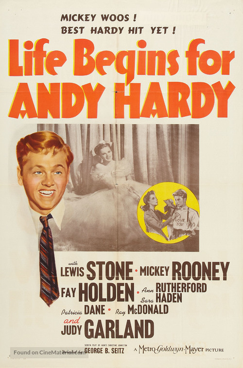 Life Begins for Andy Hardy - Movie Poster