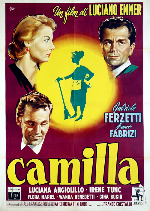 Camilla - Italian Movie Poster