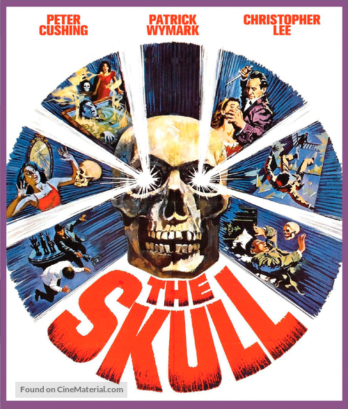 The Skull - British Blu-Ray movie cover