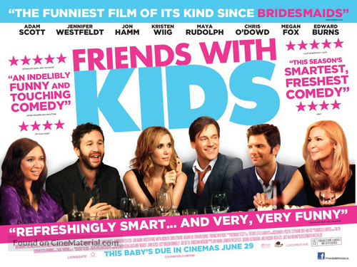 Friends with Kids - British Movie Poster