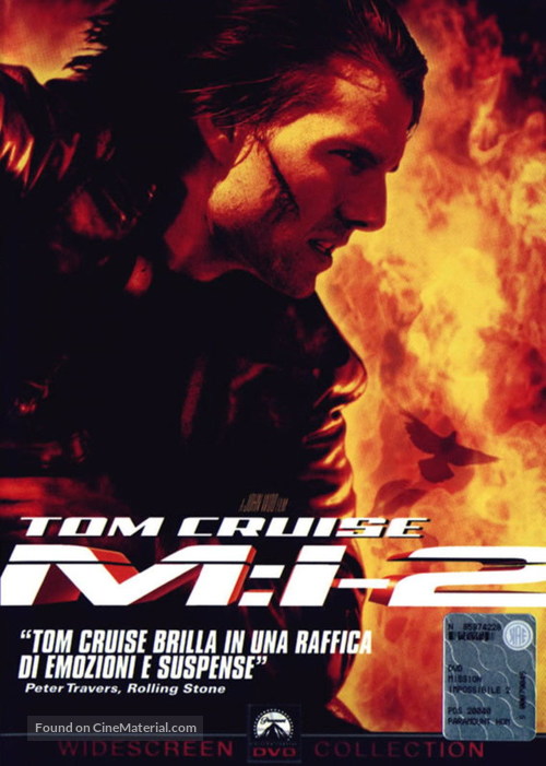 Mission: Impossible II - Italian DVD movie cover