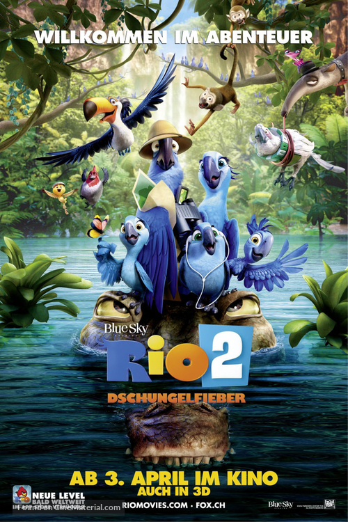 Rio 2 - Swiss Movie Poster