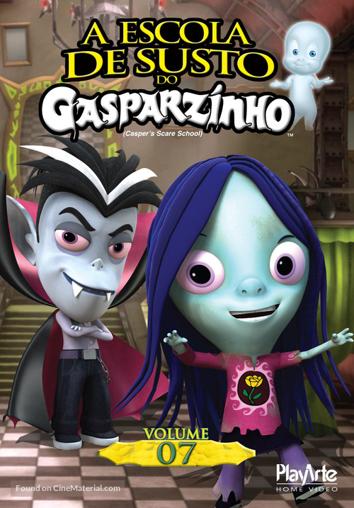 Casper&#039;s Scare School - Brazilian DVD movie cover