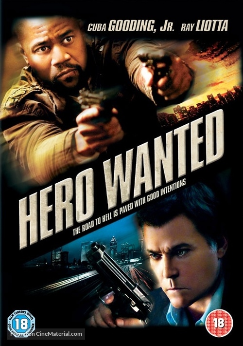 Hero Wanted - British poster