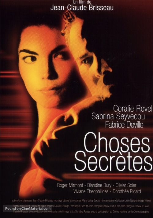 Choses secr&egrave;tes - French DVD movie cover