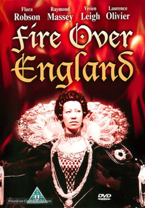 Fire Over England - British Movie Cover