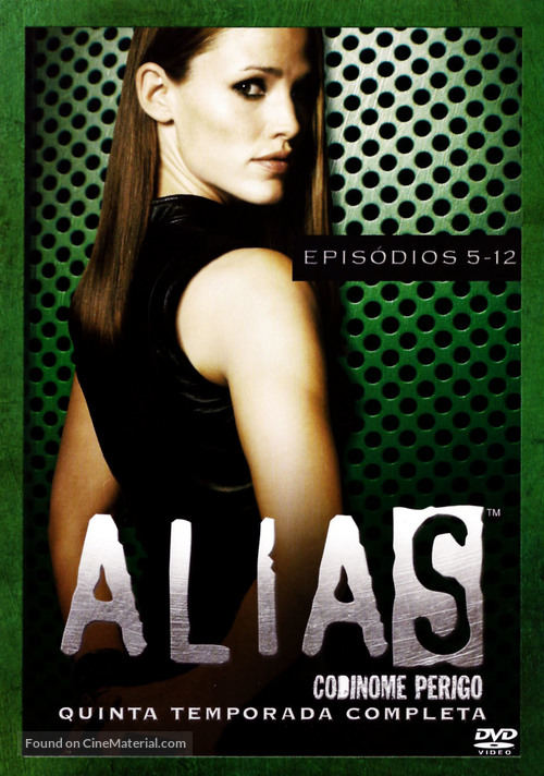 &quot;Alias&quot; - Brazilian DVD movie cover