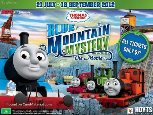 Thomas &amp; Friends: Blue Mountain Mystery - Australian Movie Poster
