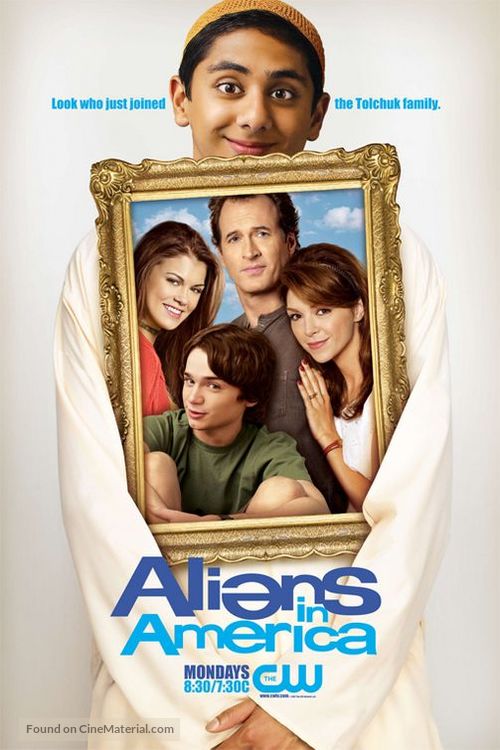 &quot;Aliens in America&quot; - poster