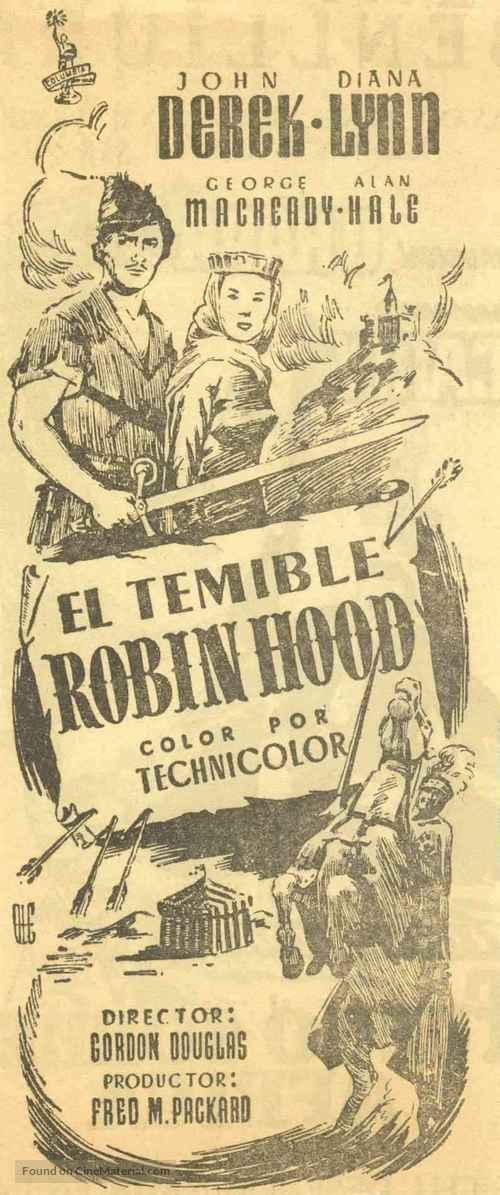 Rogues of Sherwood Forest - Spanish poster