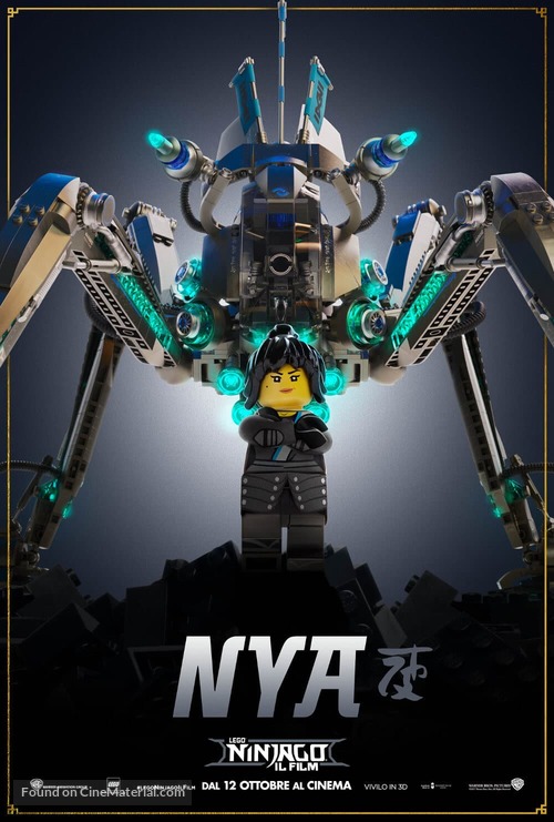 The Lego Ninjago Movie - Italian Movie Poster