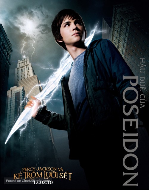 Percy Jackson &amp; the Olympians: The Lightning Thief - Vietnamese Movie Poster