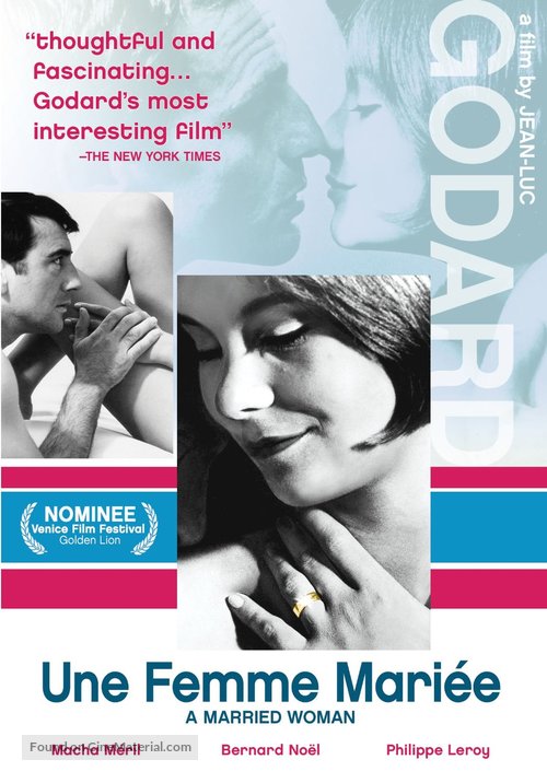 Une femme mari&eacute;e: Suite de fragments d&#039;un film tourn&eacute; en 1964 - French Movie Cover