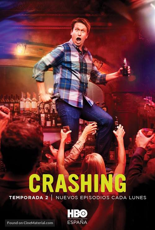 &quot;Crashing&quot; - Spanish Movie Poster