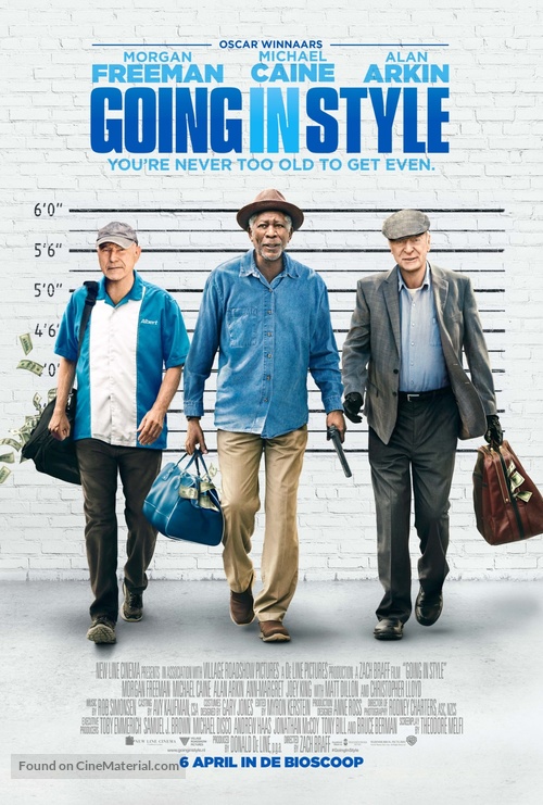 Going in Style - Dutch Movie Poster