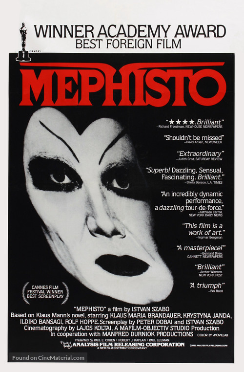 Mephisto - Movie Poster