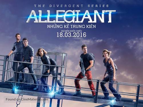 The Divergent Series: Allegiant - Vietnamese poster