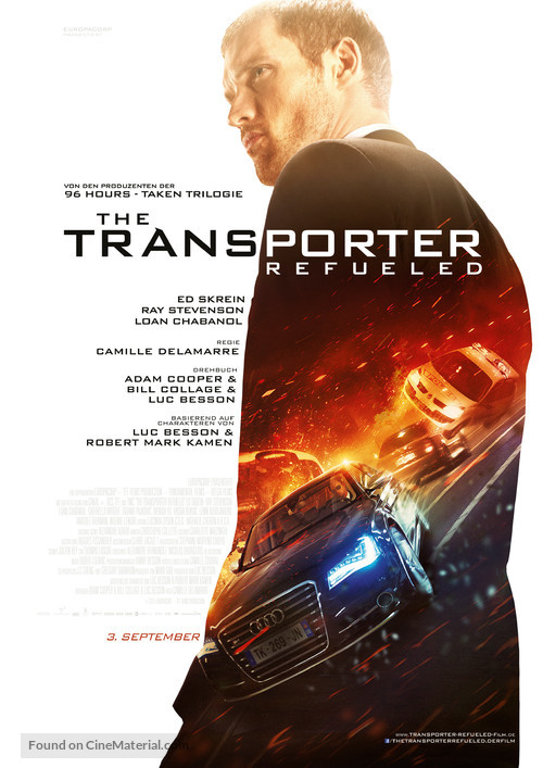 The Transporter Refueled - German Movie Poster