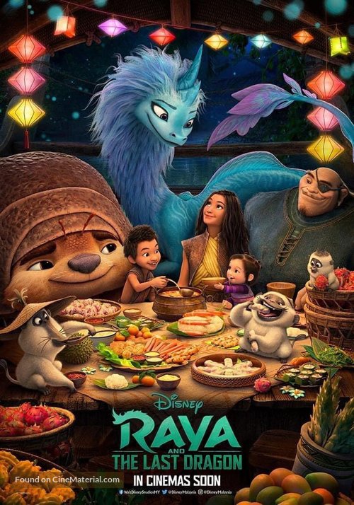 Raya and the Last Dragon - Malaysian Movie Poster