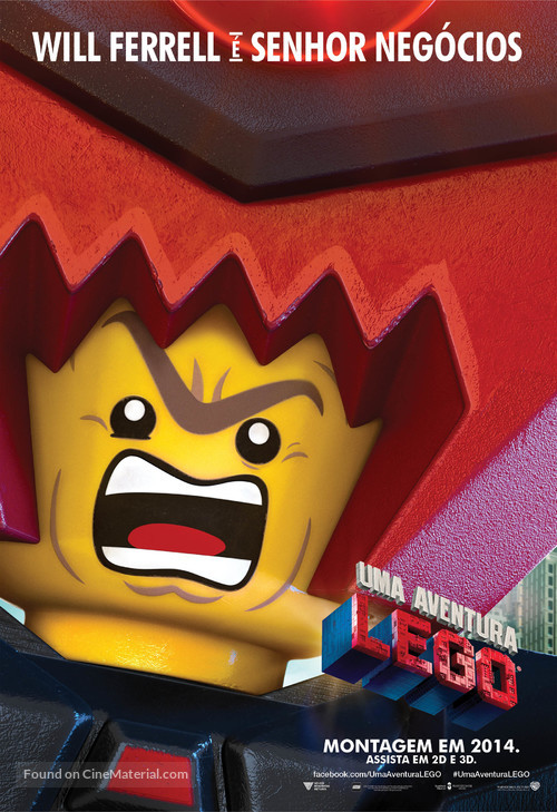 The Lego Movie - Brazilian Movie Poster