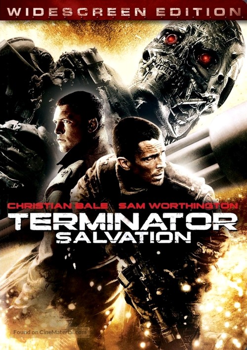 Terminator Salvation - DVD movie cover