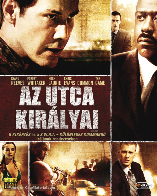 Street Kings - Hungarian Blu-Ray movie cover