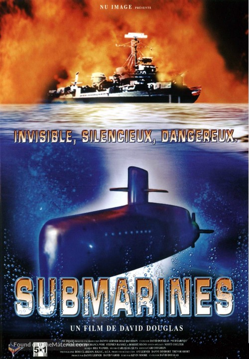 Submarines - French DVD movie cover