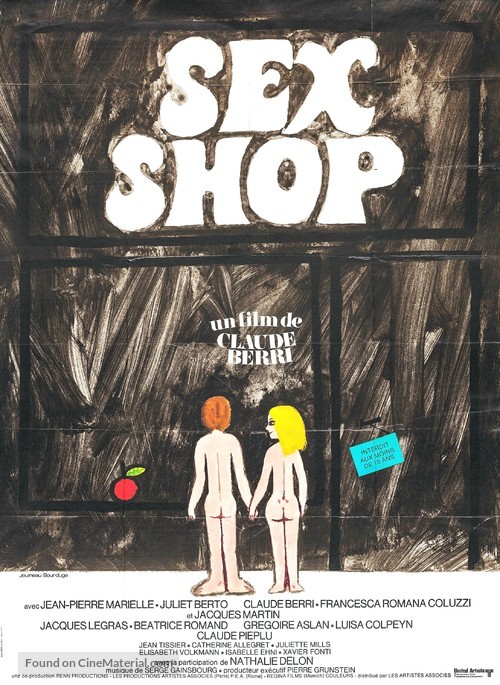 Sex-shop - French Movie Poster