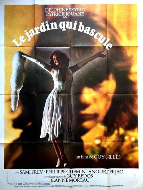 Le jardin qui bascule - French Movie Poster