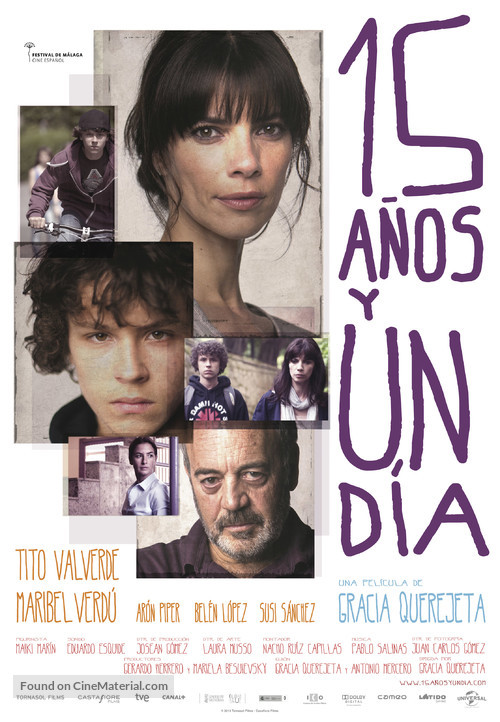 15 a&ntilde;os y un d&iacute;a - Spanish Movie Poster