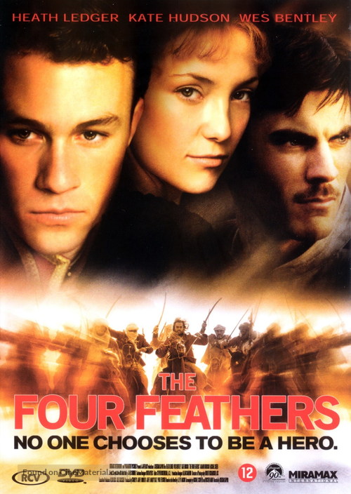 The Four Feathers - Dutch DVD movie cover