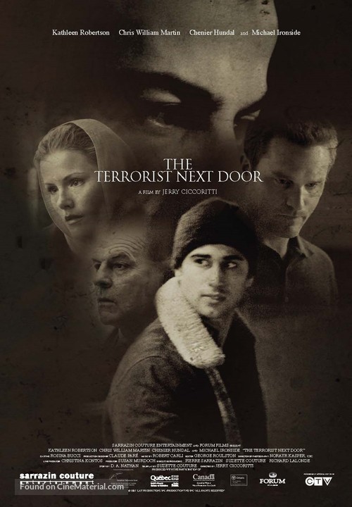 The Terrorist Next Door - Canadian Movie Poster