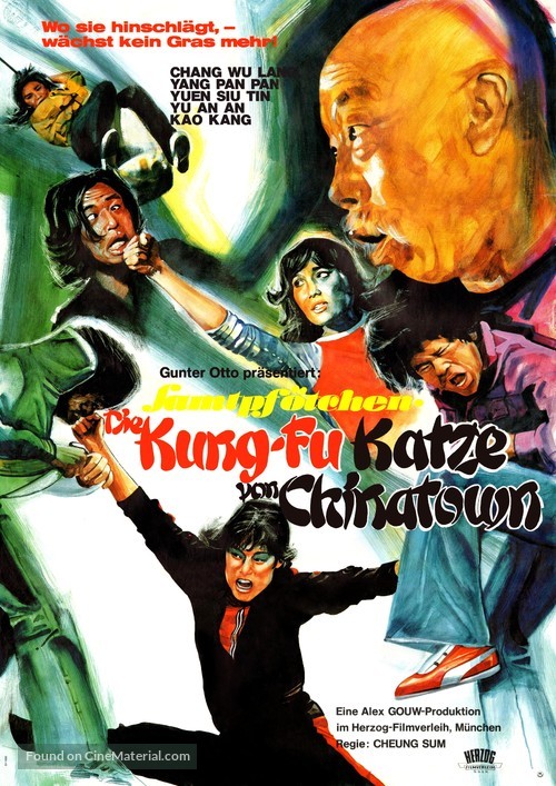 Zui mao shi fu - German Movie Poster