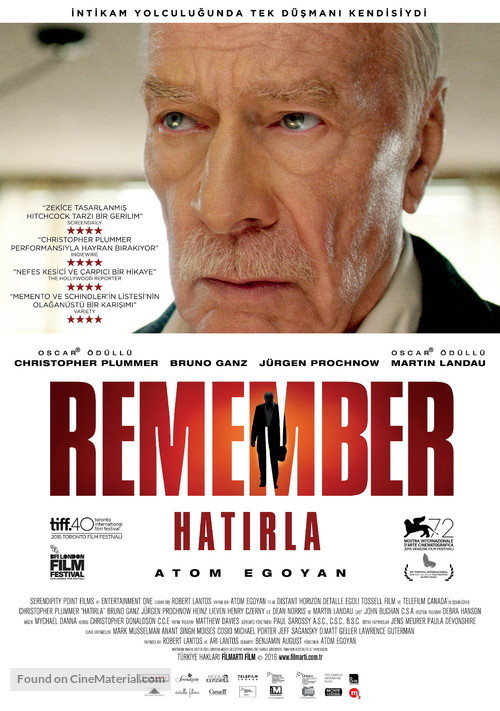 Remember - Turkish Movie Poster