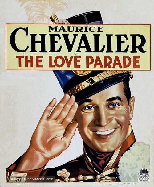 The Love Parade - Movie Poster