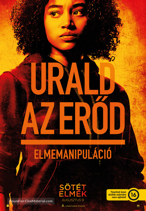 The Darkest Minds - Hungarian Movie Poster