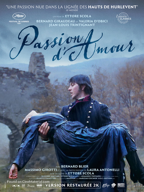 Passione d&#039;amore - French Re-release movie poster
