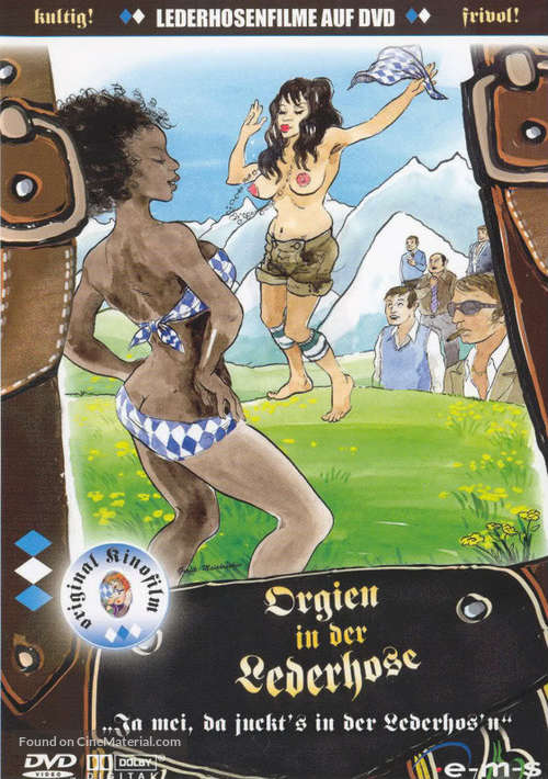 Der Bumsladen-Bo&szlig; - German DVD movie cover