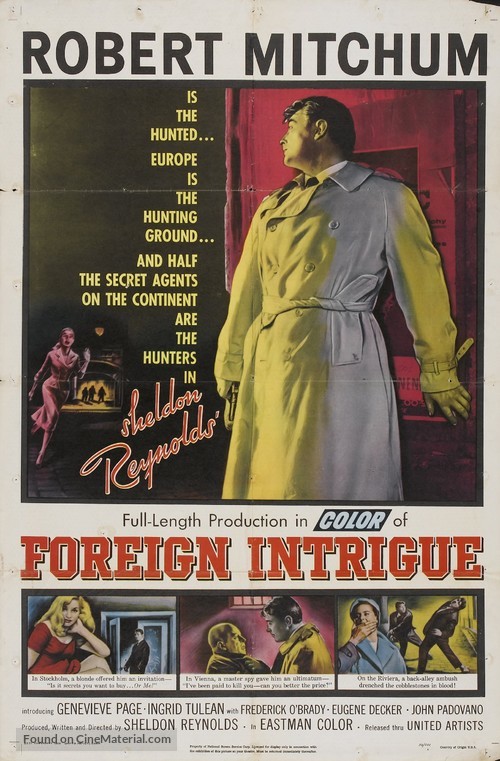 Foreign Intrigue - Movie Poster