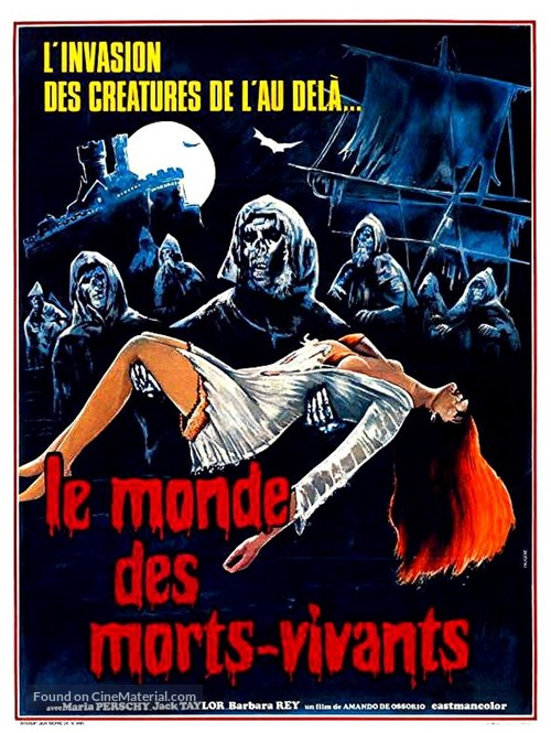 El buque maldito - French Movie Poster