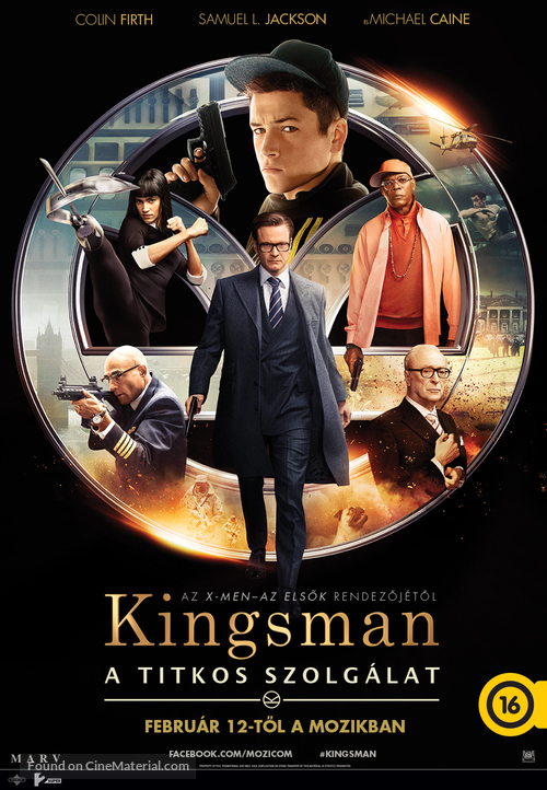 Kingsman: The Secret Service - Hungarian Movie Poster