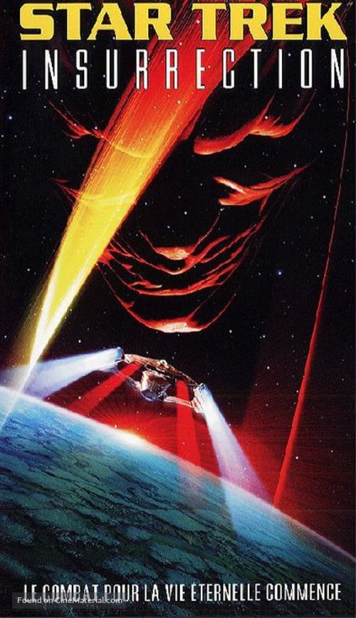 Star Trek: Insurrection - French VHS movie cover