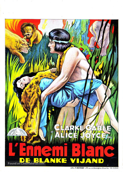 White Man - Belgian Movie Poster