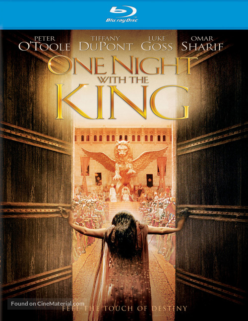 One Night with the King - Blu-Ray movie cover