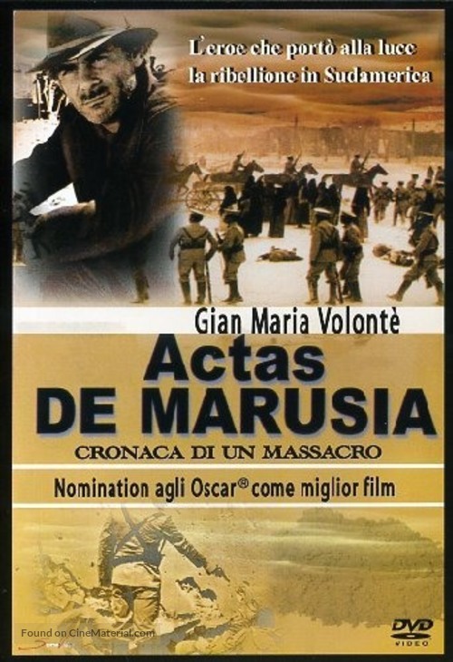 Actas de Marusia - Mexican DVD movie cover